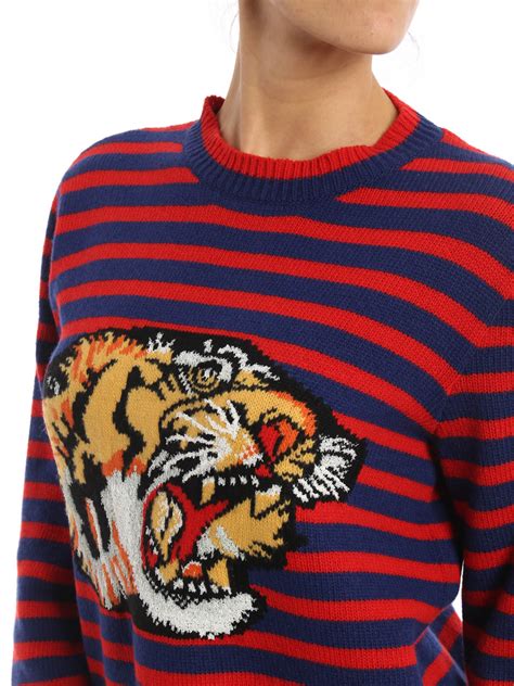 gucci sweater girls|Gucci tiger sweater women.